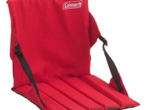 Coleman Portable Stadium Seat Cushion | Lightweight Padded Seat for Sporting Events and Outdoor Concerts | Bleacher Cushion with Backrest