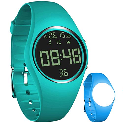 3D Non-Bluetooth Pedometer Watch Sport Wristband IP68 Swimming Water-Resistant Fitness Tracker with Track Steps/Distance/Calorie/Clock/Timer for Walking Running Kids Men Women with Extra Band 3D Non-Bluetooth Pedometer Watch Sport Wristband IP68 Swimming Water-Resistant Fitness Tracker with Track Steps/Distance/Calorie/Clock/Timer for Walking Running Kids Men Women with Extra Band