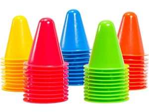 Juvale 50 Pack Mini Agility Cones for Sports