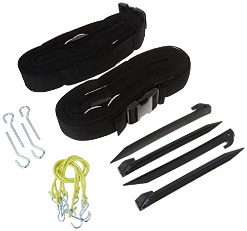 Park & Sun Sports Outdoor Volleyball Boundary Webbing with Ground Stakes Park & Sun Sports Outdoor Volleyball Boundary Webbing with Ground Stakes