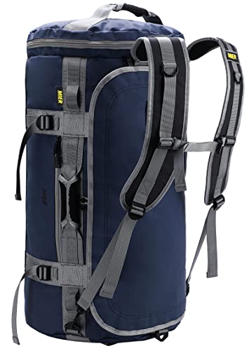 MIER Large Duffel Backpack Sports Gym Bag with Shoe Compartment MIER Large Duffel Backpack Sports Gym Bag with Shoe Compartment