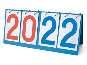 HSZJsto Portable Table Top Scoreboard Flipper