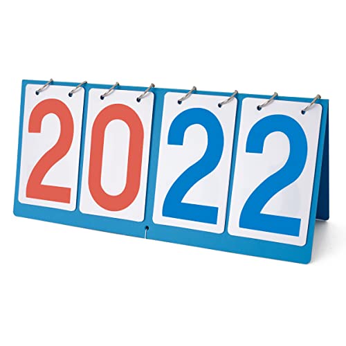 HSZJsto Portable Table Top Scoreboard Flipper HSZJsto Portable Table Top Scoreboard Flipper