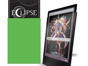 Ultra Pro - Eclipse Matte Small Sleeves 60 Count (Lime Green) - Protect All Your Gaming Cards