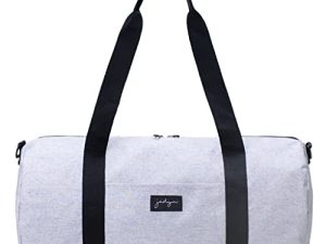 Jadyn 19” Barrel Womens Duffel/Gym/Weekender Bag (Heather Gray)