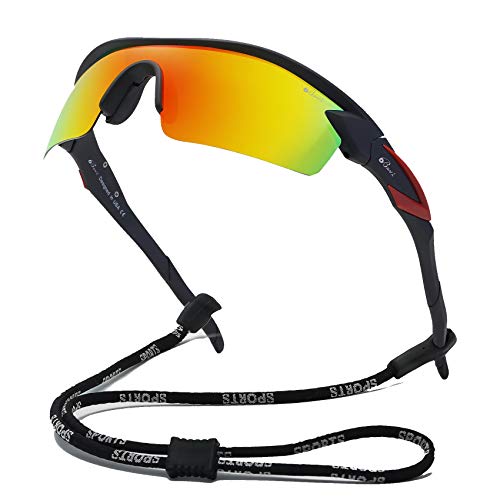 Bevi Polarized Sports Sunglasses TR90 Unbreakable Frame for Men Women Running Cycling Golf Baseball Bevi Polarized Sports Sunglasses TR90 Unbreakable Frame for Men Women Running Cycling Golf Baseball