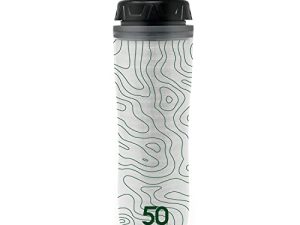 24 oz. Insulated Squeeze Water Bottle with Premium Squirt One-Way Valve Cap - BPA Free