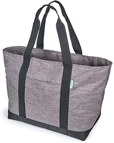 Creative Green Life Tote Bag for Women or Men – Premium Carry-All Tote Bag with Zipper Top – For Work Creative Green Life Tote Bag for Women or Men – Premium Carry-All Tote Bag with Zipper Top – For Work