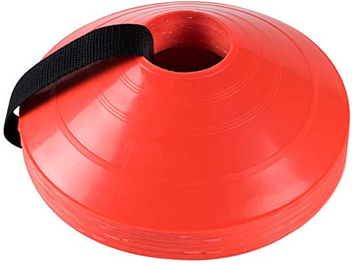Super Z Outlet Bright Orange Round Cones Sports Equipment for Fitness Training (20 Pack) Super Z Outlet Bright Orange Round Cones Sports Equipment for Fitness Training (20 Pack)