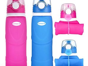Farielyn-X Collapsible Water Bottle 26oz / 750ml Medical Grade Silicone