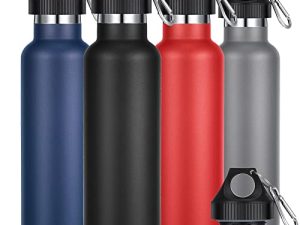 4 Pieces Insulated Water Bottles 24 Oz