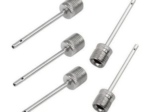 Silvery Air Inflation Sports Ball Point Needle 5PCS