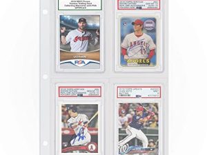Graded Card Slab Binder Pages for Storage & Display