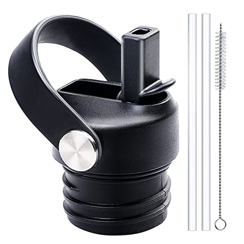 Pulchra Straw Lid for Hydro Flask Standard Mouth Bottle & Simple Modern Ascent - with 2 Straws and 1 Brushes Pulchra Straw Lid for Hydro Flask Standard Mouth Bottle & Simple Modern Ascent - with 2 Straws and 1 Brushes