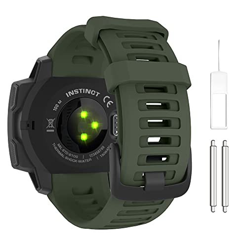 MoKo Strap Compatible with Garmin Instinct/Instinct Solar/Tactical/Instinct 2 GPS Smartwatch MoKo Strap Compatible with Garmin Instinct/Instinct Solar/Tactical/Instinct 2 GPS Smartwatch