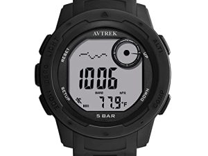 AVTREK Digital Sports Teenager Pedometer Watch with Altimeter and Barometer