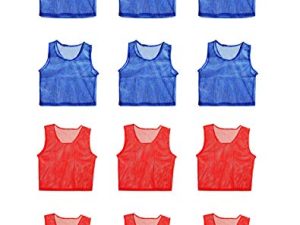 Figure Out Scrimmage Team Practice Nylon Mesh Vests Pinnies Jerseys Adult Youth Child Soccer