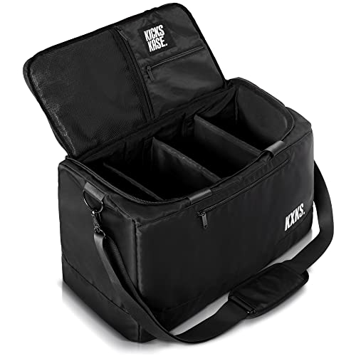 KXKS. Kicks Kase Essential Sneaker Duffle Bag - Travel Duffel Bags for Shoes KXKS. Kicks Kase Essential Sneaker Duffle Bag - Travel Duffel Bags for Shoes