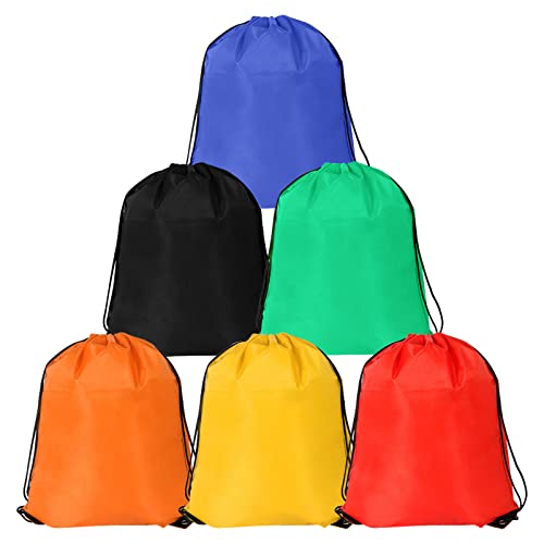 SerDa-Run 6PCS Drawstring Backpack String Bag Beach Daypack Bags Bulk X-Large Sports Cinch Sack Gym String Bags Machine Washable SerDa-Run 6PCS Drawstring Backpack String Bag Beach Daypack Bags Bulk X-Large Sports Cinch Sack Gym String Bags Machine Washable
