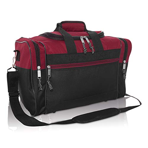 DALIX 17" Blank Duffle Bag Duffel Bag Travel Size Sports Durable Gym Bag DALIX 17" Blank Duffle Bag Duffel Bag Travel Size Sports Durable Gym Bag