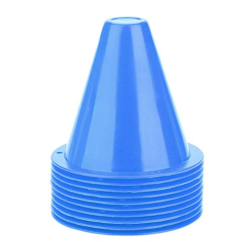 Alomejor 10pcs Football Cones Training Traffic Cones for Training Football Alomejor 10pcs Football Cones Training Traffic Cones for Training Football