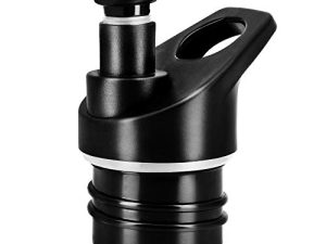 Straw Lid Replacement for Hydro Flask Standard Mouth & Simple Modern Ascent 12-64oz Bottles. New and Improved Design Sipping Cap with Straws
