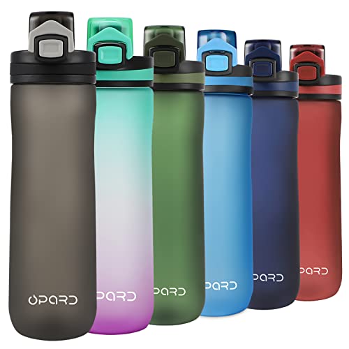 Opard Sports Water Bottles 20 Oz BPA Free Leak Proof Tritan Plastic Bottle Flip Top Opard Sports Water Bottles 20 Oz BPA Free Leak Proof Tritan Plastic Bottle Flip Top
