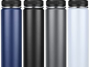 Mimorou 25 oz Stainless Steel Water Bottle Bulk