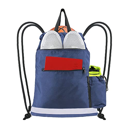 Drawstring Backpack Gym Backpack Sports Bag for Swim Women Men workout bag draw string back sack for Soccer Beach Gear Drawstring Backpack Gym Backpack Sports Bag for Swim Women Men workout bag draw string back sack for Soccer Beach Gear