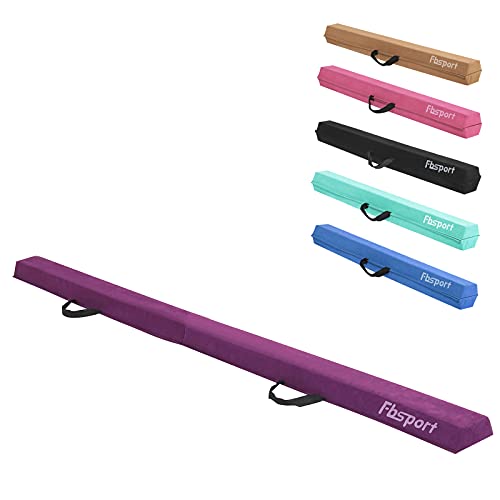 FBSPORT 8ft Balance Beam: Folding Floor Gymnastics Equipment for Kids Adults FBSPORT 8ft Balance Beam: Folding Floor Gymnastics Equipment for Kids Adults