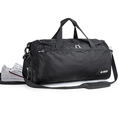 EONGOA Sports Travel Gym Bag with Shoes Compartment & Dry Storage Pocket EONGOA Sports Travel Gym Bag with Shoes Compartment & Dry Storage Pocket