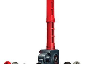 Franklin Sports Automatic Mini Hockey Ball Passer - Knee Hockey Ball Passer- Includes Six Mini Hockey Balls - NHL Licensed