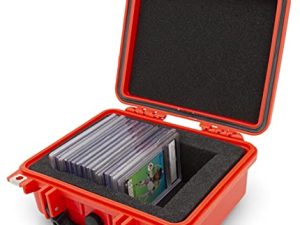CASEMATIX Graded Card Storage Box Compatible with 22 BGS 35 One Touch 29 PSA Graded Sports Cards