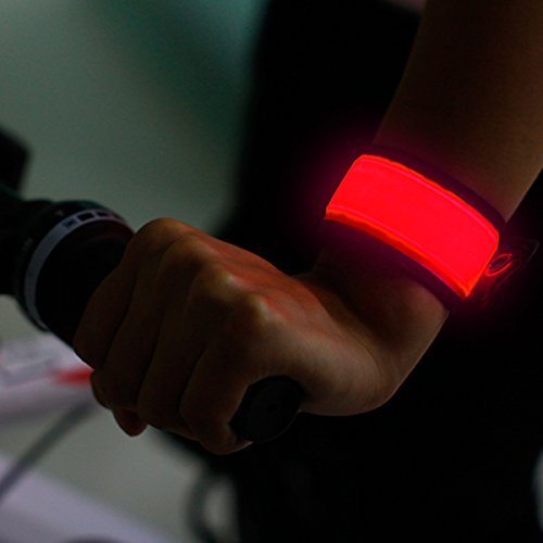 BSEEN LED Light Armband for Running - Glow in The Dark Led Slap Bracelets Sports Safety Event Wristband BSEEN LED Light Armband for Running - Glow in The Dark Led Slap Bracelets Sports Safety Event Wristband
