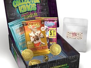 Collector Kings Sports Cards Kids Mystery Box - Includes 3 Sealed Sports Trading Cards Packs