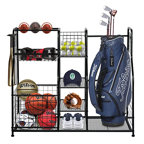Golf Bag Storage Rack - Fits 2 Golf Bags Golf Bag Storage Rack - Fits 2 Golf Bags