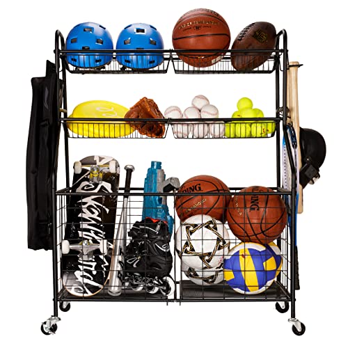 WEYIMILA Sports Equipment Organizer for Garage WEYIMILA Sports Equipment Organizer for Garage