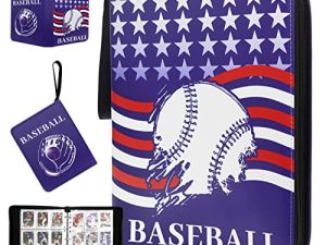 YEGBONG Baseball Card Binder with Sleeves