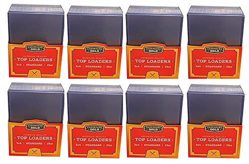 200 Ultra CBG 3 x 4 Premium Toploader Card Holders Pro Topload for Baseball Trading Cards 200 Ultra CBG 3 x 4 Premium Toploader Card Holders Pro Topload for Baseball Trading Cards