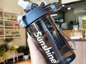 LFRNZS Kids Water Bottle with Straw