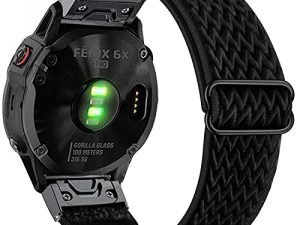 Abanen Elastic Watch Bands for Fenix 7X / Fenix 6X / Fenix 5X