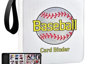 Baseball Card Sleeves Binder Compatible with Topps 2022 Baseball Cards