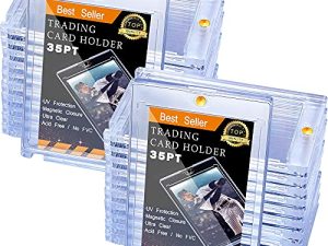 30 Pieces Magnetic Card Holders for Trading Cards