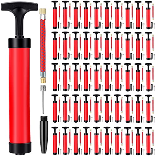 50 Set Ball Pump Kit Portable Hand Air Ball Pump for Sports Balls Inflator with Needle Extension Hose Soccer Pump for Football Basketball Volleyball Water Balloon Christmas Child Shoeboxes 50 Set Ball Pump Kit Portable Hand Air Ball Pump for Sports Balls Inflator with Needle Extension Hose Soccer Pump for Football Basketball Volleyball Water Balloon Christmas Child Shoeboxes