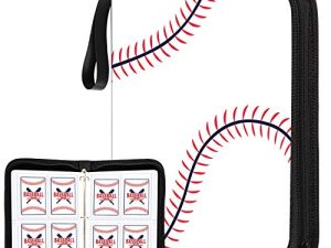 POKONBOY Baseball Card Binder Sleeves for Trading Cards