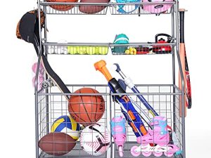Kinghouse Garage Sports Equipment Organizer