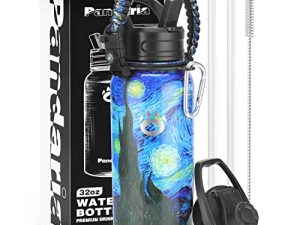 Pandaria 32oz Insulated Water Bottle
