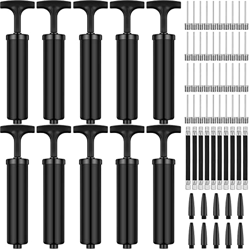 Reginary 10 Pieces Soccer Ball Pump Kit Portable Ball Pump Soccer Pump Air Pump with Needles Nozzle for Basketball Football Volleyball Water Exercise Sports Ball Swim Inflatables Reginary 10 Pieces Soccer Ball Pump Kit Portable Ball Pump Soccer Pump Air Pump with Needles Nozzle for Basketball Football Volleyball Water Exercise Sports Ball Swim Inflatables