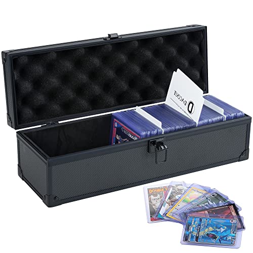 D DACCKIT Toploaders Storage Box - Hard Case for 3" x 4" 35pt Rigid Card Holders for Trading Cards & Sports Cards D DACCKIT Toploaders Storage Box - Hard Case for 3" x 4" 35pt Rigid Card Holders for Trading Cards & Sports Cards