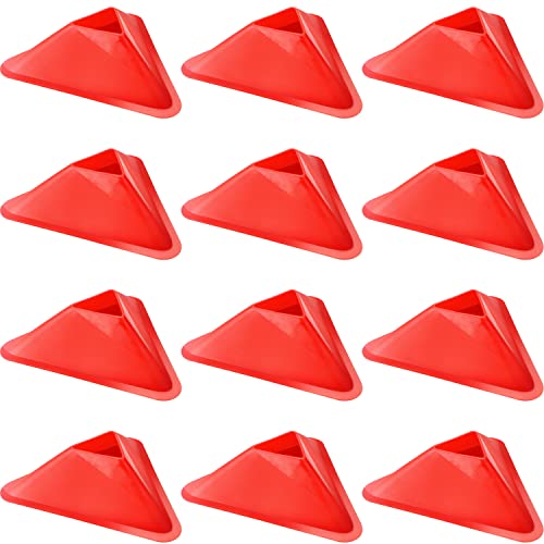WYOMER 12 Pack Playing Field Cones Modern Sports Cones for Agility WYOMER 12 Pack Playing Field Cones Modern Sports Cones for Agility